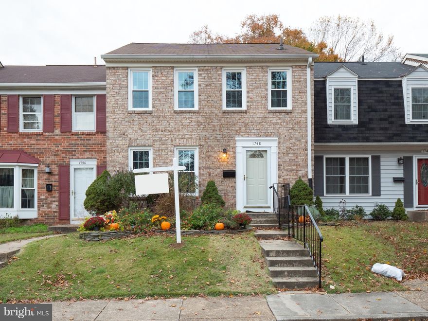 HGTV perfection!  This gorgeous, three-level townhome sits off the Crofton Parkway, in an established neighborhood of well-kept homes in Olde Crofton.  This beautiful home has been remodeled from top to bottom!  Situated at the end of the cul-de-sac and backing to woods, it s in the ideal location in this neighborhood.   As you walk up to the home, the first thing you ll notice is the impeccably landscaped front yard with varying colors and textures of plantings.  As you enter the home, you ll notice great attention to detail.  Current, gorgeous graytones set the backdrop for your furniture.  The walls have been carefully painted a misty grey with white trim, which coordinates nicely with the brand-new carpeting.  Easy to maintain flooring covers the main level.  The eat-in kitchen has been updated with granite counters, white cabinets and black appliances.   You ll notice all the windows have been replaced with top-notch energy efficient windows.  This model home is quite spacious and has a separate dining area that flows into the living room.  Off the dining room is the large deck, that looks out onto the woods and is perfect for entertaining.  The sizeable Master Suite has plenty of closet space, it s own remodeled bathroom and is equipped with a ceiling fan.  The hall bathroom has also been remodeled and is outside of the other two good-sized rooms.  Downstairs is your laundry area, storage room with shelving, and roomy recreation room with a wood-burning fireplace.  This is one of the few homes in this neighborhood that have a walk-out basement!  The slider lets you out onto a patio area in the fenced-in backyard.  The monthly HOA fee is quite low compared to other neighborhoods.  Right off Rt. 424, you re in a perfect location to get out onto Rt 450 or Rt 3 easily for commuting!
