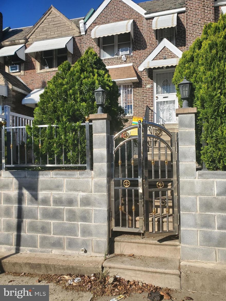 Very large (1530 sqft) and updated home. Exterior front has stainless fence and gate. Many upgrade features. Just name a few: Newer kitchen with gourmet cabinets and granite counter tops. Newer bathroom with ceramic walls and floor. Newer hardwood floors. Finished basement with 2 bedrooms and a full bath. Could be an in-law suite or a rental for additional income. Please come and see for yourself.