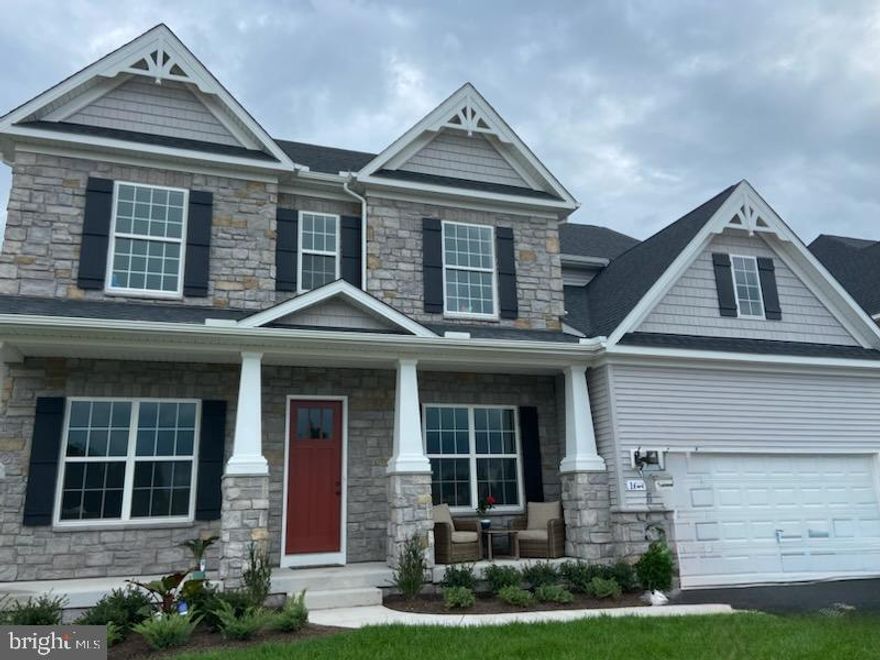 OPEN HOUSE ***  April 18   Sat. 12-3-PM *** Elegant Colonial Home in Kellerton Community ** Discover luxury living in this like-new 4-bedroom, 2.5-bath Colonial on a coveted corner lot with over 5200 Sq ft. Designed with an open floor plan and soaring 10-foot ceilings, this home bathes every room in natural light and sophisticated style.  The gourmet kitchen showcases quartz countertops, a large island, gas cooking, walk-in pantry, butler's pantry, and custom cabinetry. An adjacent sunroom expands your entertaining options. The expansive living room centers on a fireplace and flows seamlessly into a formal dining room, while a dedicated office or flex room adapts to your needs.  Gleaming hardwood stairs with iron spindles, custom inlays, wainscoting, recessed and pendant lighting, crown molding, and panel doors create an air of refined elegance throughout. The entire home features premium flooring and custom-built finishes.  The luxurious owner's suite includes a spa-like tile bathroom with a generous shower, quartz dual vanity, and walk-in closets.  Full walk-up basement oversized 2-car garage with workshop and storage, fenced backyard, and newer Trex deck. Home systems include a whole-home humidifier, sprinkler system, and water treatment system. Amazing community amenities including a pool.  Convenient proximity to shopping, dining, and major commute routes. This is a must see!!