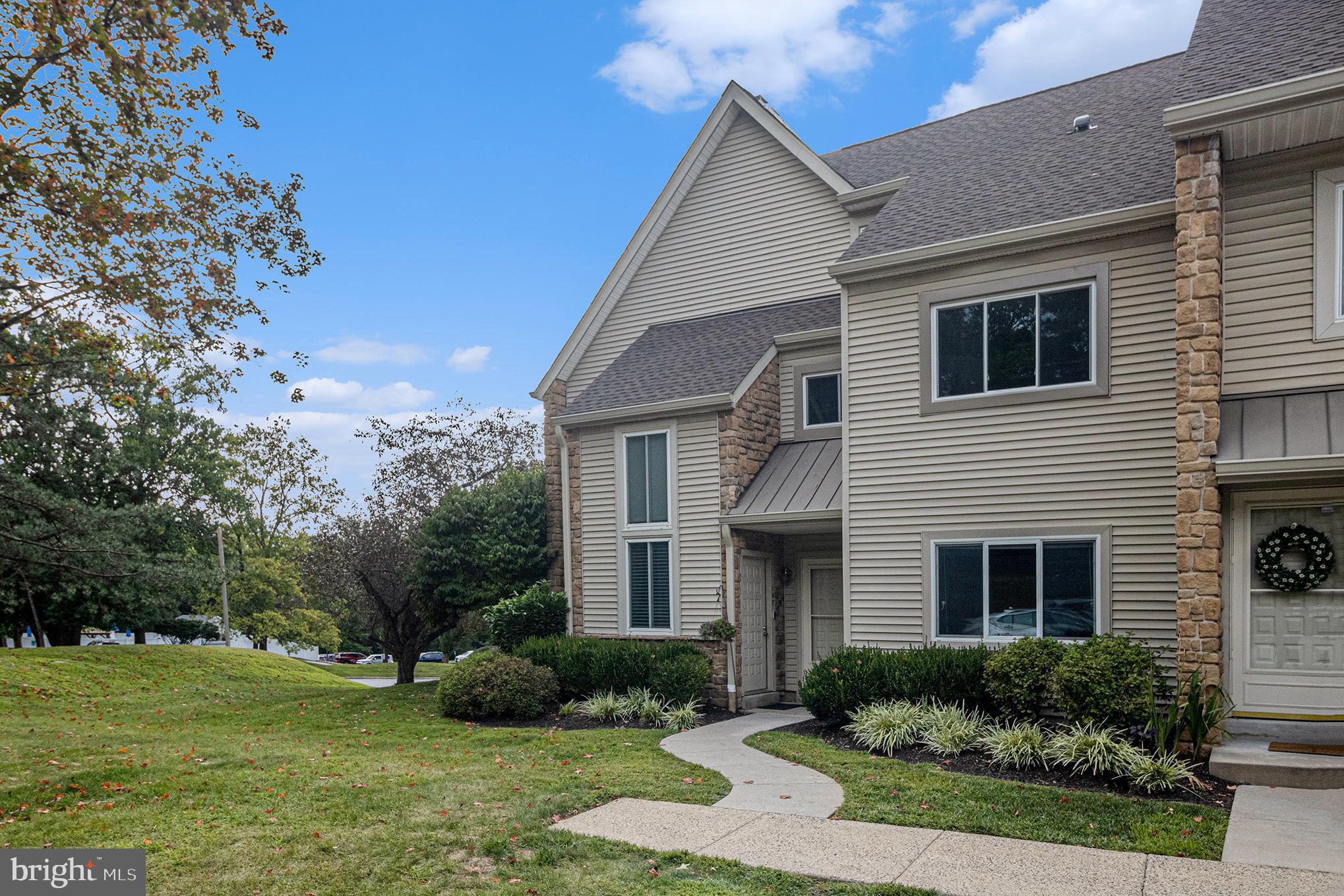 Beautiful End-Unit Condo in Chesterbrook | Tredyffrin-Easttown Schools
Welcome to this rare end-unit home in the heart of Chesterbrook, located in the top-rated Tredyffrin-Easttown School District. This bright and inviting 2-bedroom, 2-bathroom condo offers privacy, updates, and scenic views — all in a quiet, sought-after community.
Enjoy the benefits of a true end unit with a side window that brings in extra natural light. Step inside to discover smooth ceilings throughout — no popcorn ceilings here, a rare find in Chesterbrook!
Recent upgrades include:
Brand-new roof
New hot water heater
New expansion tank
All Pella windows and Pella sliding doors leading to the rear patio
Pella storm door on the front
Relax with sunset views from the back patio, overlooking a peaceful stream where residents often fish. In the fall and winter months, enjoy a clear view of Valley Forge Mountain just behind the condo.
This move-in ready home combines tranquility, top-tier schools, and modern upgrades — perfect for a variety of lifestyles. Don’t miss this one-of-a-kind opportunity in a premier location.