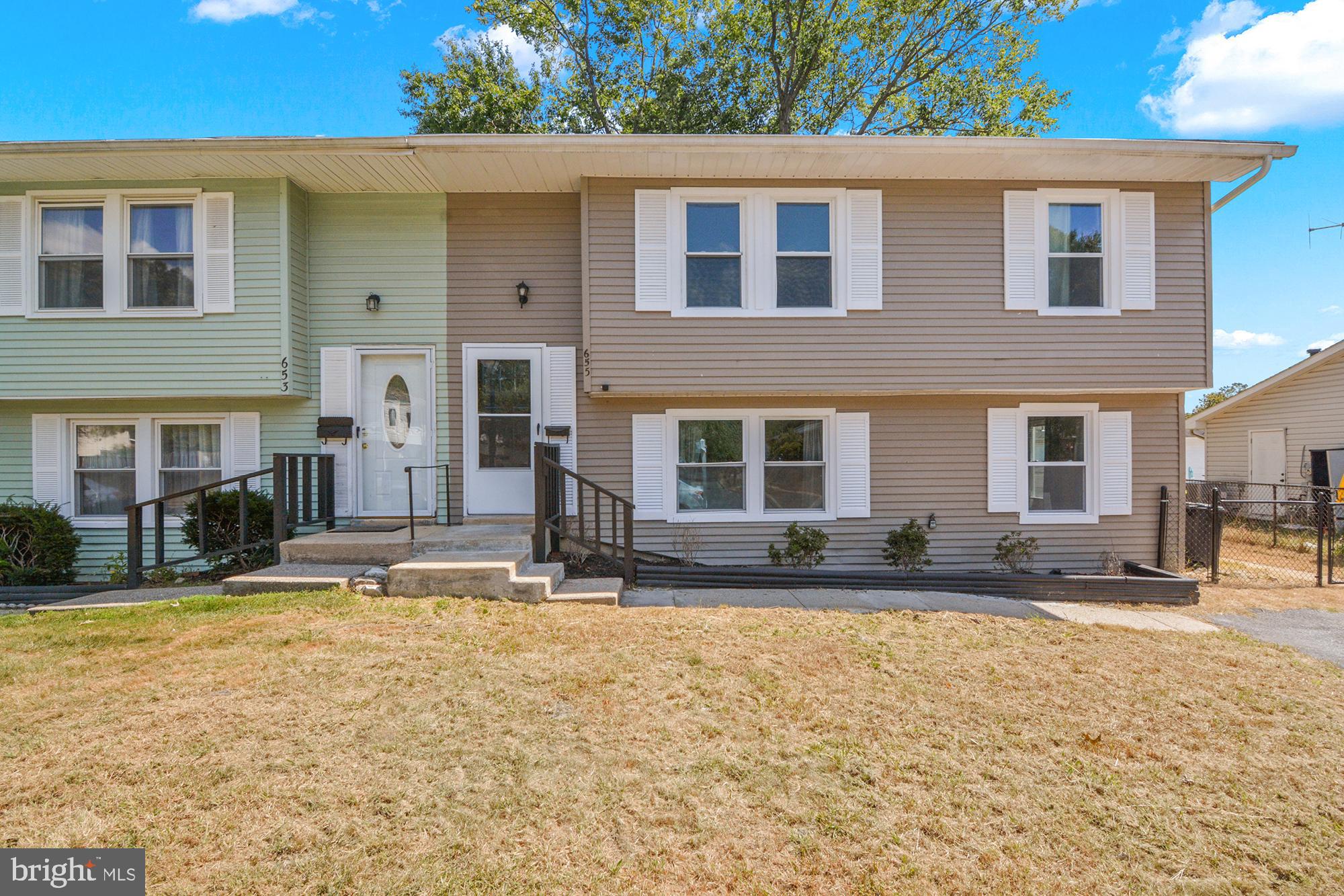 This charming split-foyer twin home offers 5 bedrooms, 2 full bathrooms, and a bright, open layout filled with natural light. Recently updated throughout, it features a brand-new HVAC system, water heater, appliances, and a stylishly renovated interior. Enjoy a fully fenced yard, off-street parking, and a convenient location with easy access to major commuter routes (97, 32, 100). Ideally situated for those commuting to Fort Meade, NSA, Annapolis, or Baltimore. Move-in ready and packed with upgrades, this home is a must-see!