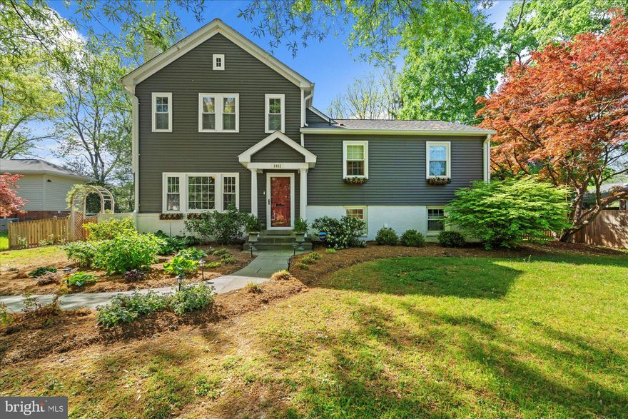 Nestled in the heart of the highly sought-after Waynewood community, this beautifully expanded and renovated 4-bedroom, 3-bathroom home offers over 2,700 finished square feet across four thoughtfully designed levels. Set on a spacious, flat lot, the property is fully fenced (new in 2023) and features mature landscaping, outdoor lighting (2014), and a backyard built for entertaining with a stunning stone patio, built-in gas fire pit, and natural gas hookup for your grill.

Inside, the home blends timeless charm with modern updates. The main level features a cozy living room with a wood-burning fireplace (gas insert available), an open, updated kitchen, and a sunroom-style dining room addition (2008) that opens directly to the backyard for easy indoor-outdoor living.

The third level includes three generously sized bedrooms and a full bath, while the top level is dedicated to the private primary suite, complete with a walk-in closet, en-suite bathroom, and a fireplace—creating a peaceful retreat.

The lower level family room was updated in 2024, along with a freshly finished utility/laundry room offering extra flex space and storage. For added convenience, the attic is floored with pull-down stairs, and a new shed was installed in 2021.

Major upgrades include:

New roof (2020)
New siding (2019)
New fencing (2023)
New washer (2024) & dryer (2018)
New dishwasher (2024)

Located just minutes from the GW Parkway, Old Town Alexandria, the Mount Vernon Trail and D.C., this home offers the perfect blend of suburban charm and urban convenience.