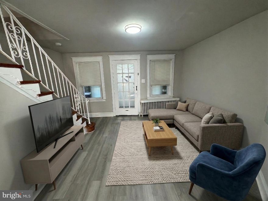 Discover this cozy and well-located 2-bedroom, 1-bathroom home in the heart of the historic Tacony neighborhood. 6555 Edmund Street offers a fantastic opportunity for a first-time homebuyer looking for a manageable space or an investor seeking a high-demand rental property in a stable residential community.

The location is a major highlight for those who value outdoor recreation and easy commuting. The property is surrounded by green space, with Dorsey Park, Trujillo Park, and the expansive Disston Park all within close proximity. For commuters, the home offers ultimate convenience with a quick drive to the I-95 on-ramp, providing a fast route to Center City, the Philadelphia International Airport, and New Jersey.

Enjoy the quiet charm of Tacony while being minutes away from local shopping, dining, and public transit. Don’t miss out on this well-positioned home, schedule your showing today!

*Some photos have been edited and staged by AI