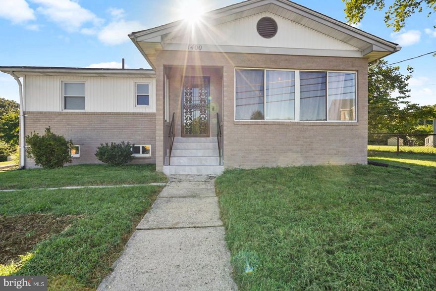 Per Landlord/Owner request minimum credit score of 660. Landlord is willing to be flexible with credit score with other favorable tenant factors. This is a great opportunity to make this beautiful 2,304 totalsqft home YOUR HOME.  This 2-level brick rambler features a 2-car garage but only one space will be available for tenant use. This home has a lovely partially fenced in backyard and an oversized awning off the back door. A large driveway for off street parking.  This home features 5 adorable  bedrooms, 2 full baths and a beautiful finished  basement. The front entrance has a gorgeous oversized enclosed heated front porch. The large kitchen and separate dining room guides you into the living room.  $300.00 pet deposit is non-refundable. Dogs only. Case by case basis. This home is close to the blue  & silver line metro.