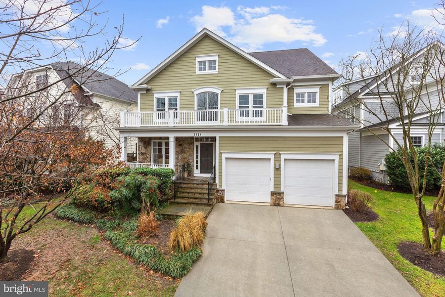 Custom designed and expertly crafted by local builder, Larry Cafritz, this stunning Craftsman style home was originally built for his personal use and exudes a finely curated selection of elegant details and hand-selected finishes. Directly across from Chevy Chase Park and within walking distance to Brookville Market, La Ferme Restaurant, and more, 3318 Shepherd St is in an unbeatable location close to Bethesda, Chevy Chase, and Downtown Washington! Offering 5-6 Bedrooms and 5.5 Baths throughout 4 finished floors, this spectacular showpiece has a fabulous recently renovated Kitchen, gorgeous Master Suite with a recently renovated Master Bath, and a Screened Porch in which to enjoy the outside.