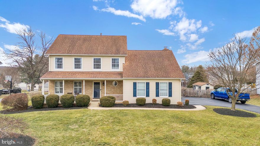 Gorgeous colonial in sought after Deerfield - tons of upgrades and hi-end finishes. Relaxing, in-ground pool and large deck is waiting for you, complete with new liner and new heater. Perfect entertaining house, plenty of space, 2nd full kitchen in lower level,  so guests don't have to come up for beverages and snacks! Full bath, laundry room and office in LL also, along with 2-3 person sauna room. Great curb appeal with a third of an acre lot, side load oversized garage, lots of parking,  well manicured lawn and landscaping, acrylic cement porch and sidewalk, large Fiberon composite deck and a newer roof. 
This amazing 4-bedroom, 3.5-bathroom, colonial with rich hardwood floors are found throughout the first floor, opening to a large family room with gas fireplace. The kitchen has been updated to include a gorgeous granite countertop and custom cabinets. A formal dining room with pocket doors, and half bathroom are also found on the first floor. Upstairs you will find 4 generous bedrooms, including primary bedroom with upgraded ensuite bathroom (2017), upgraded hallway bathroom (2017), and new carpeting (2023). There is an open area for home office or just an upstairs loft for gaming!
This home is turnkey and ready to meet its next owner! Don't wait on this one - Come visit at the first open house, March 15th from 12-3.