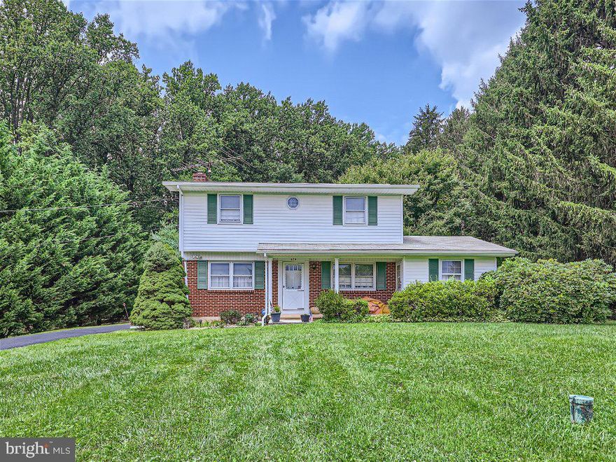 Welcome to a beautifully kept 2-story Colonial-style home with a basement in the peaceful Joppa area, and within the Fallston School District, resting on a sprawling acre of picturesque land backing up to trees for added privacy. The property offers ample parking and convenient access to nearby amenities. The upper level boasts 3 cozy bedrooms and a full bathroom, while the main level features a large living room, dining room, and kitchen. The basement level is complete with a family room and utility room. Additionally, there is a shed and sizable workshop located on the property. A new HVAC system was installed in 2023 for added comfort and water new water heater was installed in 2022. All appliances are included but sold as-is. The home has been well-maintained over the years but could benefit from updates for those seeking modern amenities. However, if you prefer a classic, charming style, the home is move-in ready. You won't want to miss out on this opportunity!