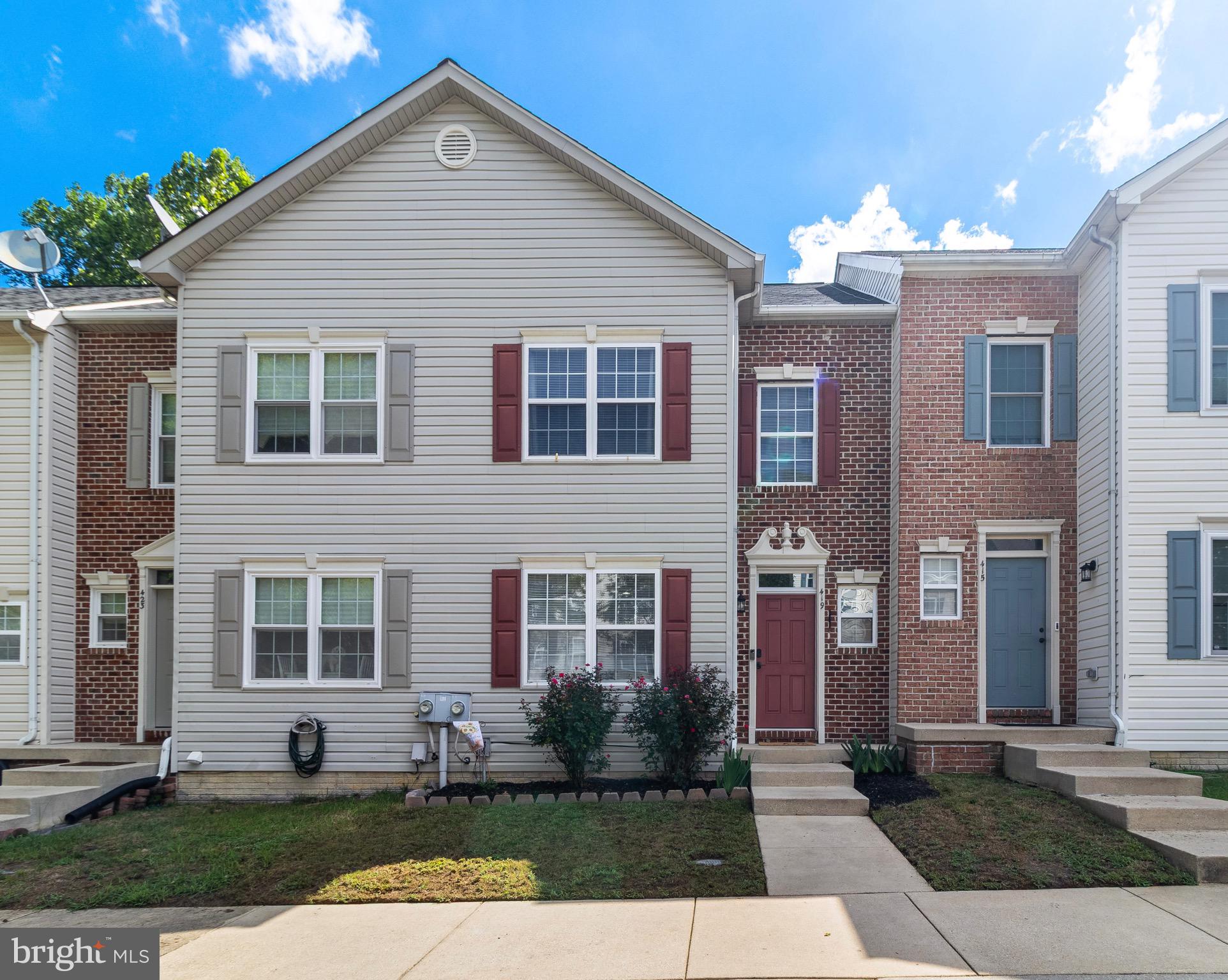 Your perfect starter home in the heart of Prince Frederick is here! This townhome offers three fully finished levels, a new roof in 2024, outdoor entertaining spaces, and walkable sidewalks that let you enjoy the neighborhood. Step inside and you’re greeted by an abundance of natural light streaming through the windows, creating a warm and welcoming place to call home. The kitchen is complete with freshly painted white cabinets, sleek vinyl flooring, and a designated pantry for extra storage. The open floor plan flows seamlessly from the kitchen into the dining area and spacious living room. Just outside, a large deck overlooking the woods and a fenced backyard provide the perfect setting for relaxation and entertaining. Upstairs, you’ll find three bedrooms and two full bathrooms, including a generous owner’s suite with a walk-in closet and private en-suite bathroom featuring a modern sliding barn door. The fully finished lower level adds even more versatility with a laundry room, an additional bedroom or office, and a large rec room perfect for entertaining or cozy movie nights. Located just off the main road yet close to shopping, dining, and all that Prince Frederick has to offer. Fireplace sold in as-is condition.