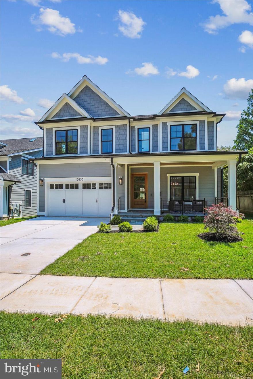 Stunning, brand new home built by esteemed builder, ERB Properties. This home offers an amazing open floor plan with 3 finished levels, 5 bedrooms and 4.5 bathrooms! Featuring beautiful craftsmanship and finishes, abundant recessed lighting, wide plank hardwood floors and plenty of windows to let in the sunshine, it is ready for you to move right in! On the main level you will find an inviting living room, a formal dining room, a gourmet chef’s kitchen with high end appliances, soft close cabinets & drawers, quartz countertops, island with waterfall counters and a breakfast area. A light and bright gorgeous family room with a gas fireplace leads out to a lovely deck. There is also a mudroom with cubbies and benches off of the two car garage and a powder room. The spectacular upper level includes a relaxing primary suite with a tray ceiling, 2 custom walk-in closets, a luxurious spa bath with a separate frameless glass enclosed shower, soaking tub and two vanities. Also on the upper level are 3 additional bedrooms, 2 additional full bathrooms and a laundry room with a sink, cabinets, washer and dryer. On the fabulous walk-up lower level you will find a delightful recreation room with a wet bar and beverage refrigerator, a bedroom, a full bathroom, an exercise room with a mirror and rubber floor and a separate side entrance. Located in the desirable Marymount subdivision, this home is part of the Walter Johnson High School cluster.