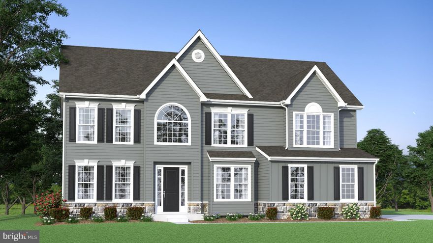 Welcome to the Highlands at Back Creek- a small community of only 42 lots. Most lots back to open space, and they're all a minimum of 3/4 acre. Tired of massive developments with no sense of community? This is the place for you. ;) Check out some of the standard features-   9' first and second-floor ceilings, crown molding in the living room, dining room, and foyer. Shaw hardwood flooring in the foyer, kitchen, dining room, and powder room. 6'x6' ceramic tile in the hall and owner's bath. Gourmet kitchen with granite countertops, stainless steel appliances, double wall oven, microwave, separate cooktop, and dishwasher. Side entry garage with a garage door opener. Energy-efficient HVAC- LENNOX furnace, LENNOX 14 SEER central air conditioning, wifi-thermostat, and  Low-E Argon windows. The Hancock Grand is one of our most popular floorplans, and it's easy to see why.
The sizeable two-story foyer has a unique turned staircase. The study, with a boxed bay window, is located at the front of the house. On the other side of the staircase is the living room that adjoins the dining room. If you like to entertain, this kitchen is for you! There's a walk-in pantry and an expanded island with an overhang for additional seating. The family room has a fireplace and a rear staircase. On the second floor are three nicely sized secondary bedrooms and a laundry room with a utility sink. The hall bath has a double vanity and a full-sized window. Double doors lead to the Owner's Suite. Bight and sunny with a triple-boxed bay window and a double window in the dressing area, this is a beautiful place to escape. The dressing area has a large mirror and a dressing table with two huge walk-in closets. A full basement can be finished during construction or after settlement. 3,260 square feet of living space on the first and second floors. This and a LONG list of standard features make this home your best choice. 
 Use 129 Ayshire Dr for GPS. Visit the Philadelphian Grand model for information about the Hancock Grand—showings are by appointment only.
  The pictures shown are for marketing purposes only and are not of the actual house. THIS IS A TO-BE-BUILT HOME. County, city, and school taxes, assessments, and square footage are approximate. If you are working with a realtor, the agent's client must acknowledge that a realtor is representing them during their first interaction with JS Homes, and the realtor must accompany their client on the first visit.