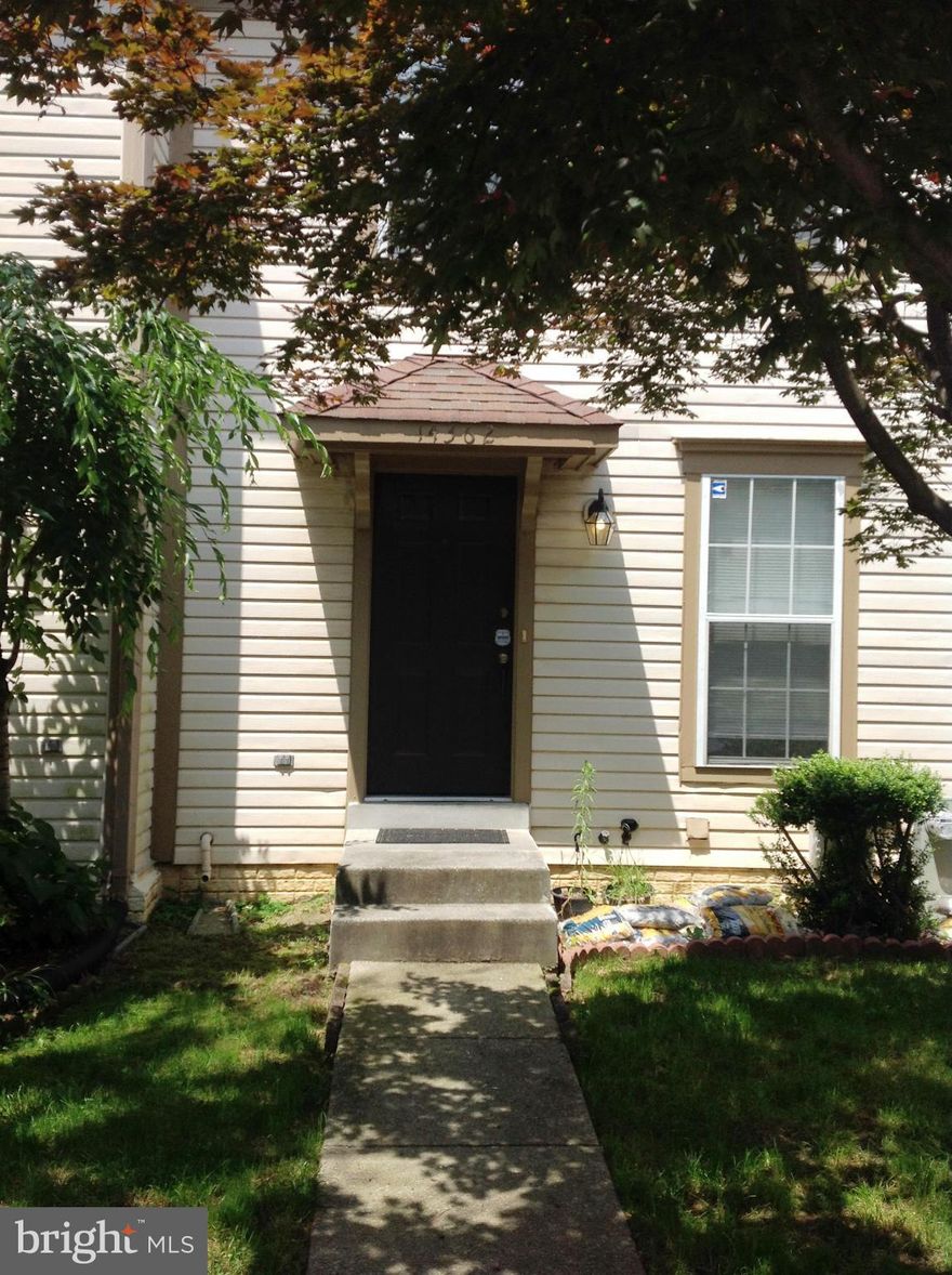 BEAUTIFUL home in quiet neighborhood. 1 minute walk to Greencastle Park and Ride lot, minutes to 495/95. Two master suites with private baths. Full bath and finished rec room on lower level with walkout basement. Backs to large common area with playground in rear and community pool in front.  UPGRADED KITCHEN, NEW APPLIANCES, NEWLY FINISHED BASEMENT, LOTS OF STORAGE, FRESH PAINT, a MUST SEE!