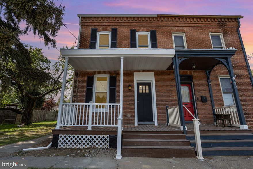 Welcome to this beautifully renovated twin/semi-detached home, a delightful blend of historic character and modern convenience, built in 1900. With 1,400 square feet of thoughtfully designed living space, this residence offers a warm and inviting atmosphere perfect for creating lasting memories. Step inside to discover three spacious bedrooms, providing ample room for relaxation and personalization. The home features one full bathroom and an additional half bath, ensuring comfort for both residents and guests. The cozy layout is enhanced by the classic brick construction, which adds a timeless appeal to the property. Situated on a generous 0.18-acre lot, this home offers plenty of outdoor space for gardening, entertaining, or simply enjoying the fresh air.Parking is convenient with on-street.