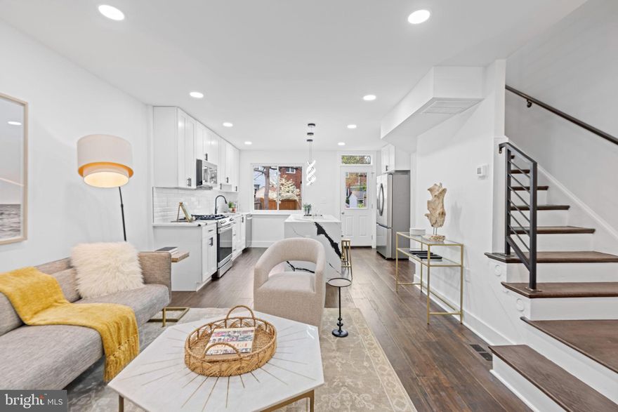 Experience the modern luxury living in this impeccably remodeled two-bedroom, two-bathroom home in Lynhaven, just moments away from the Potomac Yards Shopping Center. From the brand-new roof to the HVAC system, every detail has been carefully crafted to offer unparalleled comfort and style. The sleek kitchen features an island, perfect for culinary enthusiasts, while the three beautifully finished floors exude sophistication at every turn. With its prime location and walkable neighborhood, this residence offers the ideal blend of convenience and elegance, making it a must-have for those seeking the finest in Alexandria living. Just half a mile away!!!!