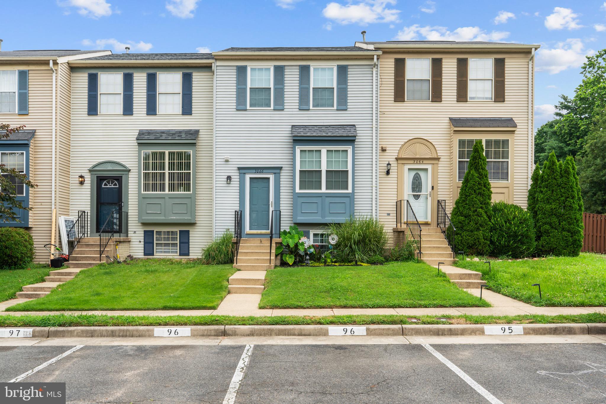 Beautiful move in ready 3 br/2.5ba townhome. Brand new carpet, paint and appliances! Hardwood floors on the main level and new carpet upstairs and down. Two large bedrooms upstairs with a Jack and Jill bathroom connecting with new vanity and a tub/shower combination. Main level has large living room, 1/2 bath and kitchen with new appliances and cast iron sink. Doorway from kitchen to nice back deck. Downstairs has windows to outside, family room with wood-burning fireplace and a bonus room that can serve as a 3rd bedroom. Full bath with walk in shower, new vanity. Roof and Water Heater also new . This one will not last!