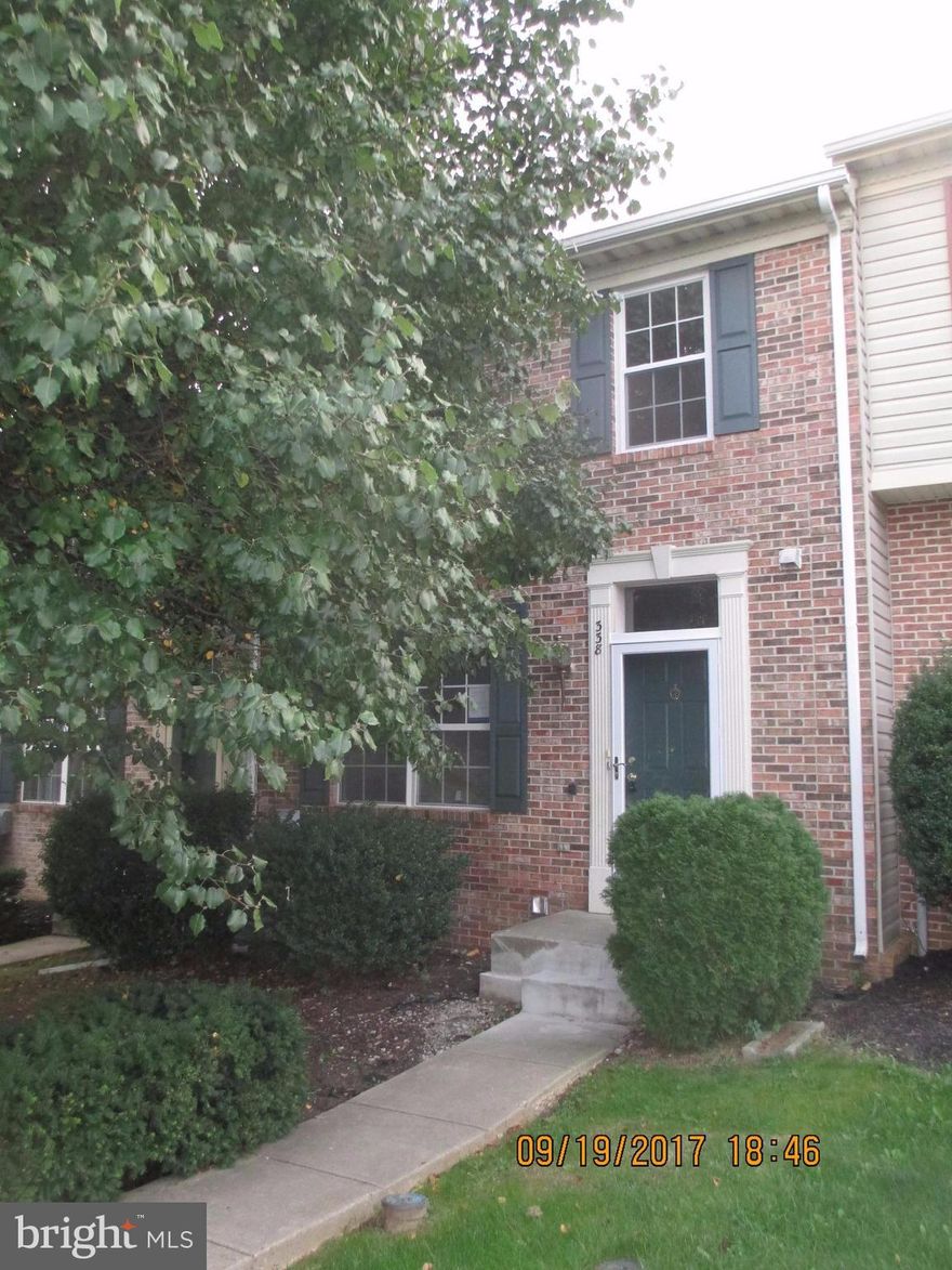 Located in a wonderful neighborhood, this home is freshly painted with new carpet, deck off the updated kitchen with SS appliances, granite and new cabinets plus a fireplace in fully finished lower level. Buyer pays all transfer & recordation taxes. Sold as-is. Home is available to all purchasers with any type of financing including State of Maryland SmartBuy.