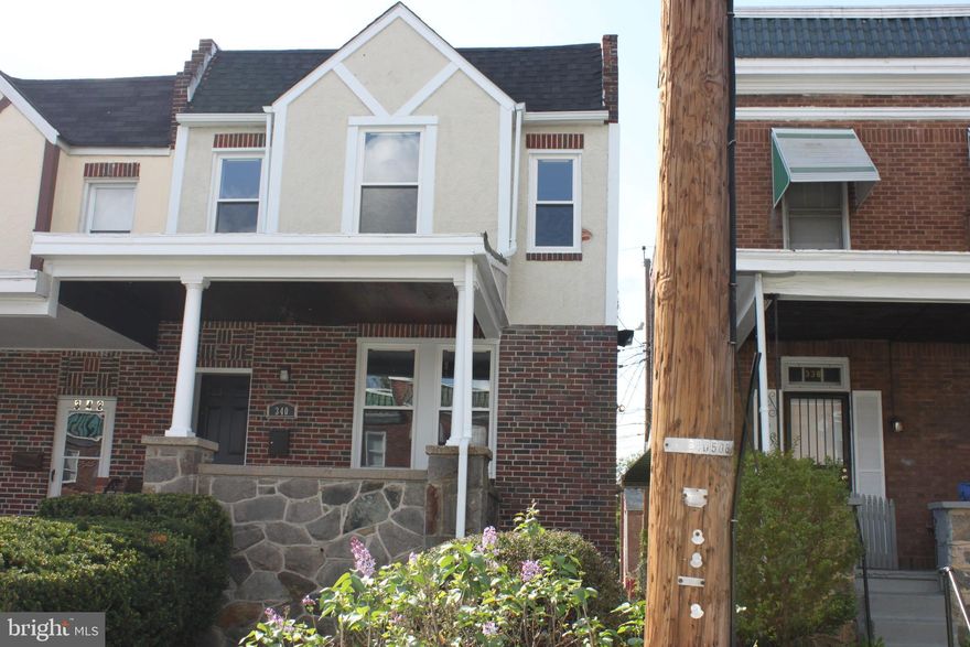 Welcome to 340 Marydell Road, a stunning fully renovated property in the heart of Baltimore, MD. This amazing home offers 3 bedrooms and 1 full bath on the upper level. The property boasts an open and airy floor plan that is perfect for modern living. The gourmet kitchen is a chef's dream come true, featuring sleek stainless steel appliances, granite countertops, ample storage space, center island and access to the deck. This property has been tastefully designed with exquisite attention to detail. The hardwood floors and new windows create an inviting and warm ambiance. The bedrooms are spacious and provide plenty of natural light, making it a perfect place to relax and unwind. The finished basement is an added bonus, giving you the flexibility to use the enclosed room as a possible 4th bedroom or office space. The basement also includes a full bath. One of the highlights of this property is the off-street parking. You will never have to worry about finding a parking spot after a long day at work. Schedule a viewing today and experience the charm and luxury of 340 Marydell Road for yourself!