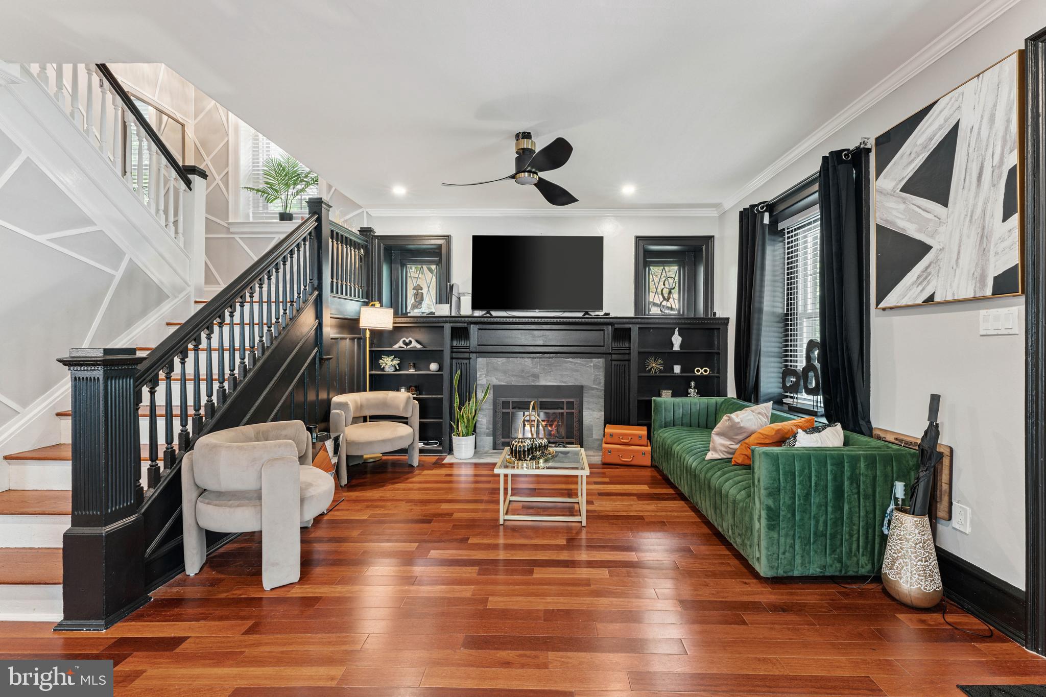 Welcome to 123 Township Line Rd — a warm and inviting home where timeless character meets everyday functionality. With over 3,100 square feet of finished space, 6 true bedrooms (including two versatile rooms on the third floor), 2.5 bathrooms, and a private, fenced-in yard, this property offers the kind of room and flexibility that’s hard to find.
Step onto the charming covered front porch and into an airy entryway that sets the tone for what’s inside. The entire first floor features rich cherry hardwood flooring, recessed lighting, and an effortless flow between spaces. Whether you’re hosting a holiday dinner in the elegant 15x15 formal dining room with bay window and wainscoting, or catching up over coffee in the 12x14 sitting room, this home was built for connection.
The kitchen offers granite counters, stainless steel appliances, and a tucked-away rear staircase—plus a butler’s pantry and a spacious 9x12 laundry/mudroom that keeps daily life running smoothly. A clever powder room conversion near the stairs adds to the thoughtful layout.
Upstairs, you’ll find four large bedrooms with original hardwood floors and a beautifully remodeled hall bath featuring a modern soaking tub, walk-in slate-look shower with bench, and double sinks—perfect for busy mornings or relaxing evenings.
The third floor offers two more finished rooms (both with closets), a gorgeous full bath with walk-in shower, and plenty of options for guests, home offices, or creative spaces.
Out back, enjoy quiet evenings under the covered patio, grill in the private yard, or let the dog run free in the flat, fully fenced space. A detached 1-car garage adds bonus storage and off-street parking.
Gas heat and hot water. Located in Cheltenham Township with convenient access to shops, parks, and the city, this home blends classic appeal with the lifestyle you’re looking for.