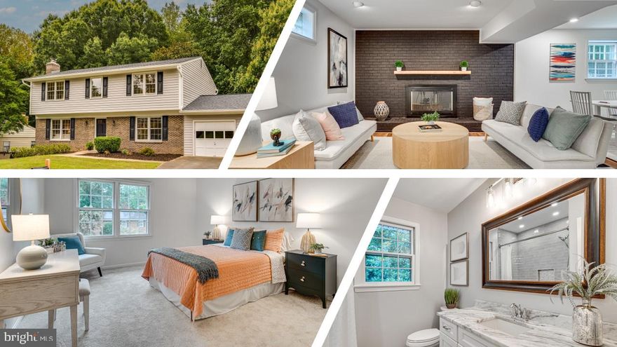 Come see us before the big game starts, 11-1 on Sunday! Step in to timeless style and spacious comfort at this lovely colonial style home in the Maywood Terrace neighborhood of Fairfax, sought after for its location, schools, and community. This layout offers an ideal option for those looking for space for everyone and more. The main floor has a front facing office, a large light filled living room, and an open style kitchen/dining room.   The kitchen cabinets are a quality product with many options for storing all of your things....even a pull out PANTRY! The laundry is also on the main level as well as a powder room...easily accessible when walking in from the attached garage. Upstairs you'll find a tranquil and inviting primary bedroom. The primary bathroom has been completely remodeled and features a double vanity and walk in shower. The three remaining bedrooms are all spacious and bright with plenty of closet space, making it hard to chose your favorite! The hall bath has also been remodeled and features a tub shower and a large vanity. In the basement you'll find a cozy den with fireplace, rec room space, and a LARGE PRIVATE SUITE complete with a brand new bathroom, walk in closet and a room for your guests/inlaws/au pair. An expansive backyard and two-level deck gives you many outdoor options as well. Maywood Terrace offers a nearby community pool with no waiting list and access to easy commuting options. Nearby you'll find nature trails, Lake Royal, sports fields, and Robinson pyramid schools. Schedule a showing or stop by our open houses to see it for yourself!