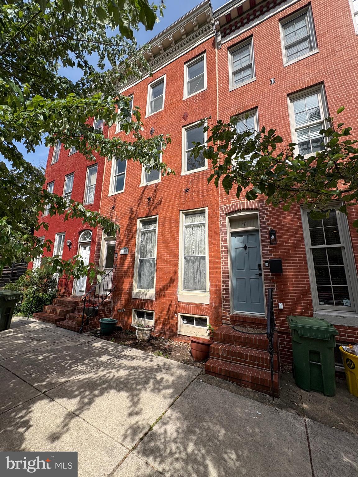 Classic Union Square Property just steps from the park*Home has a fantastic layout with generous size rooms ,tall ceilings and extended length windows*Built well in the 1880 s * So much potential!*Great bones in place for many luxurious features* The primary 3rd floor suite includes an en-suite bath with a big walk-in closet* The second floor is home to two additional extended bedrooms each potentially could be private suites of their own * The main level has a traditional parlor featuring a fireplace and mantle as well as the original classic staircase* Completing the first floor is a separate dining room, kitchen and an east facing breakfast room with plenty of natural light* There is original wide plank hardwood oak flooring throughout the home*Basement provides over 480 sq ft of dry storage space*The furnace, water heater and electric have all been updated* There is a nice sized fenced yard that backs up to an alley which is gated on both ends to ensure privacy* Exterior brick has been re-pointed* Come take a look and make an offer! This is a great home for the savvy investor or the do it yourselfer homeowner! Over 2100 Sq Ft * Sold as-is* Mechanicals are in great condition* Union Square, part of Sowebo, is the former home to H.L. Mencken, Malachai Mills and the Hollins St Market* It is one of the premier active art districts in Maryland* The neighborhood feature fun events throughout the year including The Sowebohemian Arts Festival and the Christmas Cookie Tour* Close to the Inner Harbor ,Camden Yards and the B&O Railroad museum this is the perfect location for locals and commuters