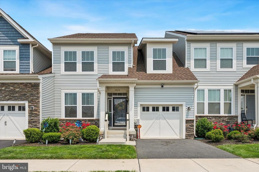 Welcome to your new home in Bayberry! This 55+ retirement community offers lots of activities and amenities to its residents, including clubhouse, gym, and pool! The home was built in 2021 and has been well kept by its owner so you can essentially buy new construction without the wait!  As you enter, you'll be greeted by an open living space with room for a seating area and dining table. The bright kitchen includes plentiful white cabinetry, granite counters, island with storage and breakfast counter, and stainless appliances including gas cooktop and double wall ovens. This level also includes the laundry room, powder room, and owner's suite with ensuite bathroom featuring dual sink vanity and walk-in shower. On the second level there's an additional 2 bedrooms and hall bath, plus the landing area that provides versatile space for additional seating, office space, your choice! The home also includes a full unfinished basement for plentiful storage or possibility to make it more usable space. Additional features include recessed lighting throughout, 1-car garage and driveway parking, and screened porch and yard space to enjoy outside! This is the place to see if you're looking for no frills retirement community living at its finest! Schedule a showing today and make it your new home!