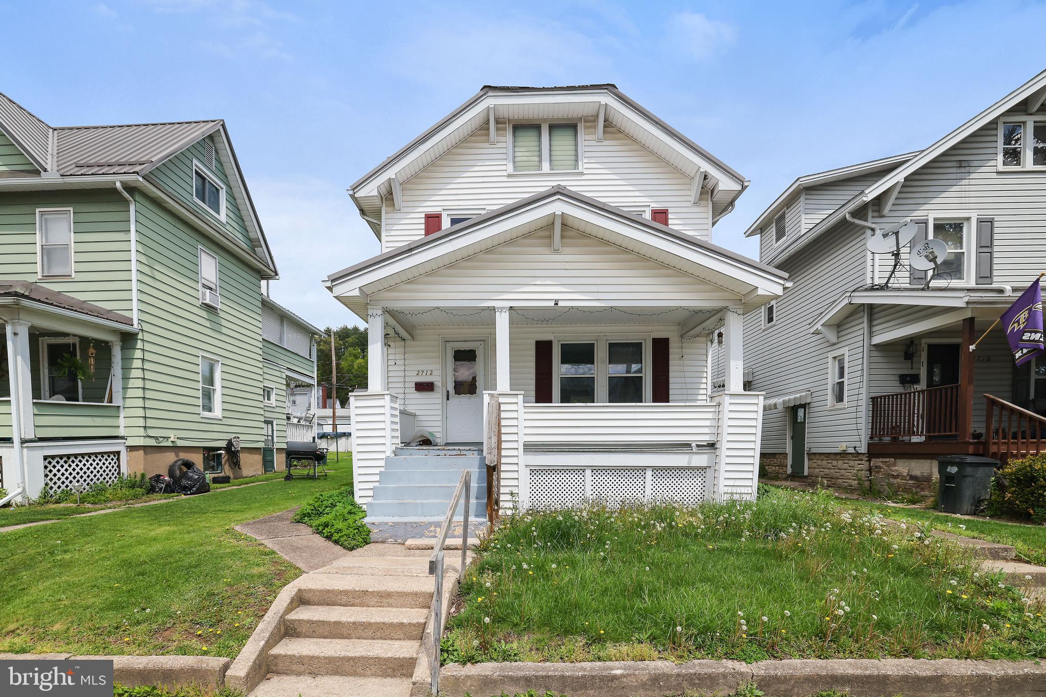 Located just down the road from the Williamsport Area Middle School and nestled in a welcoming neighborhood, this inviting 3-bedroom, 1.5-bath home offers a perfect blend of comfort, character, and location. Set in Williamsport—the birthplace of Little League Baseball—you'll be living in a town known for its rich history and deep roots in America's favorite pastime. This home has solid potential and just needs a little TLC to truly shine. Inside, you'll discover three generously sized bedrooms and a well-designed layout that provides both function and flexibility. The full bath upstairs and convenient half bath on the main floor make day-to-day living easy and efficient. The home's thoughtful design provides plenty of space to personalize and make your own. Enjoy outdoor living in any season with two great porches—a classic front porch for relaxing or welcoming guests, and a covered back porch that's perfect for enjoying a quiet afternoon or a rainy evening. The fenced-in backyard adds a sense of privacy and offers room for outdoor activities, or just enjoying the open space. A detached one-car garage is a great bonus, providing extra storage for tools, equipment, or hobbies. Conveniently located near Little League landmarks, local parks, restaurants, and shopping, this home offers everyday convenience in a picturesque small town. Whether you're looking to plant roots or make a move to a place with small-town charm and lasting appeal, this Williamsport home is a must-see. Do Not Delay- Schedule Your Private Tour Today!