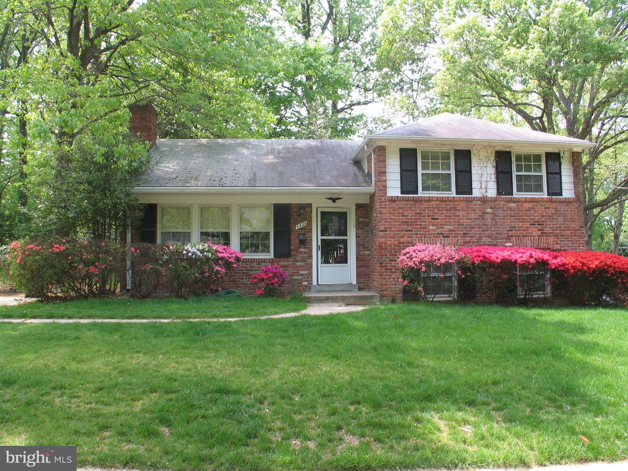 New stove and dishwasher on the way. Great home offered for rent!! Beautifully maintained 3 Bed 2 Bath Split. Great quiet area near Metro,Walter Reed, NIH, 495, Rock Creek Park, and minutes to Bethesda and Washington DC.