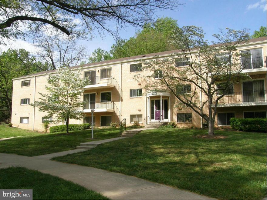 Large (1,306 sq ft) and UPDATED 2BR/2BA in convenient Parkside! Includes ALL utilities & parking. Unit is 1 floor ABOVE ground, so it has balcony.  Available immediately.  Community (Parkside) is next to Grosvenor Metro & Rock Creek Park. Walk to Metro or bus stop directly across the street. Updated granite/SS kitchen w/gas stove & window, wood floors in spacious LR/DR areas, generous-sized BR's w/large closets, UPDATED BA's, fresh paint, large balcony.  Washer/dryer in lower level.  Easy parking, community pool, tennis, playground.  Long-term lease preferred (1.5yrs+).  Community Association does not allow pets (service/emotional support only).