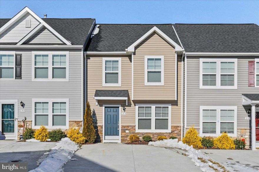 Welcome to maintenance-free living at its finest located in the sought-after Archer's Rock subdivision! This stunning townhome built in 2021 is perfectly situated at the end of a quiet cul-de-sac and offers the feel of a brand-new home in impeccable condition, without the wait!  Step inside to discover a thoughtfully designed floor plan that maximizes both space and functionality.  The spacious kitchen adjoins the separate breakfast/dining area with convenient access to the backyard. The large family room is ideal for relaxing or entertaining, while the upper-level laundry room adds convenience to your daily routine and  the  master suite features a full master bath, a generous walk-in closet, and an additional linen closet for all your storage needs. Completely neutral throughout,  plenty of storage and nothing to do but move right in!  This prime location is close to 81 for easy commuting but outside of city limits so no city taxes, but just over 5 miles away you'll find all the local hotspots, including craft breweries, distilleries, and farmers' markets that showcase downtown's unique character.