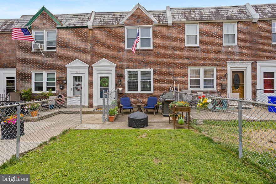 Welcome to 386 Dawson St - a beautiful interior row-home in Wissahickon! Enjoy the perfect blend of updates, functionality, and great accessibility. Roof and HVAC replaced within the last 5 years. Hardwood floors, central A/C, stone countertops, new(er) stainless appliances, attached garage/additional off street parking spot, fresh paint, and partially (recent) finished basement with LVP and recessed lighting. Allow the kids or pets to enjoy the front fenced yard! Located on a FLAT, one way street within a 7 minute walk to Septa Regional Rail, and only 5 minutes from Wissahickon Valley Park Trailhead. Very easy access to 76, Ridge Ave, and Kelly Dr - schedule your showing today!