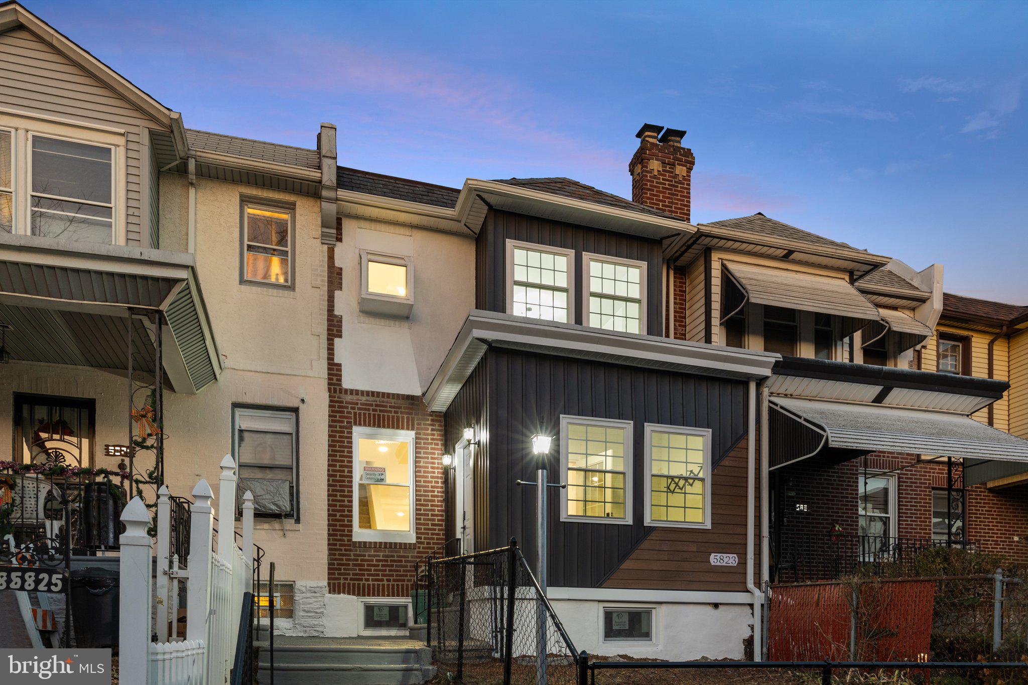 Modern Move-In Ready Townhouse for Sale in Philadelphia (5823 Brush Rd, Philadelphia, PA 19138)
This fully equipped two-story townhouse with a finished basement is ready for you to call home. No additional work or setup is needed – just move in and enjoy!
Key Features:
    •    Spacious Modern Kitchen: Includes a large island, perfect for gatherings and entertaining, along with brand-new appliances: refrigerator, electric stove, dishwasher, garbage disposal, and microwave with an exhaust hood.
    •    Move-In Convenience: Laundry area equipped with a washer and dryer, central heating and cooling, and a 50-gallon water heater.
    •    Practical Design: A separate entryway provides storage for coats and shoes, keeping your living spaces tidy. Dimmable lighting throughout the house adds extra comfort.
    •    Additional Comforts: A cozy wooden backyard deck (14x5 feet) and a clean, functional garage.
Modern Style and Prime Location:
    •    European-quality windows and a sleek, modern facade.
    •    Walking distance to a park with wooded trails, perfect for biking and strolling.
    •    Close to schools, shops, cafes, restaurants, and gas stations.
This home is the perfect combination of modern style, comfort, and convenience.