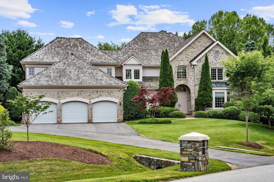 An incredible opportunity to own one of Avenel's larger homes at a fabulous price! Welcome to this sun filled captivating contemporary on a lush half acre lot. Designed with the utmost in good taste and artful features in every room! Stunning wide plank custom hardwood floors throughout. Special features include two home offices/libraries, a sun room and an expansive gourmet kitchen with island plus table space too! The master suite includes a cozy sitting room, two oversized walk-in closets and master bath. A total of six to seven bedrooms with baths. Views to the outdoors from every room compliment this residence. Sunny large windows add to the lower levels flexible floorplan and provide a daylight walkout exposure. A sixth bedroom, home gym and additional pool bath with family room and bar provide for easy every day living. This thoughtful floorplan provides ample space for entertaining as well as every day living. Storage galore with 3 car garage. Located in sought after Avenel which provides landscape maintenance and private surveillance. The Avenel swim and tennis membership is now included with the monthly homeowner fee. 30 minutes to Reagan and Dulles Airports, 15 minutes to downtown Bethesda/Chevy Chase with the best of restaurants and shopping.