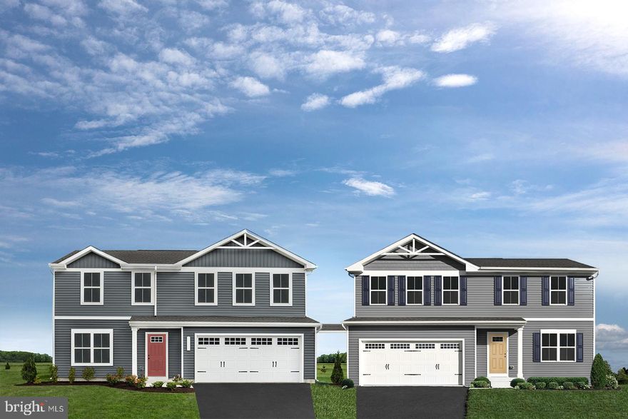 Welcome to the to be built Cedar single family at the beautiful Rolling Hills! Attached by a breezeway, the Cedar blends function and elegance. Enter the foyer and head to the great room, which flows effortlessly into the gourmet kitchen with island, and the dining area. Beyond that, a hall leads to a powder room and flex space that can be converted into a home office, hobby room, or extra play space. Access your beautiful backyard from your dining/kitchen area. Upstairs 3 of the 4 bedrooms boast walk-in closets, a spacious guest bathroom, and a conveniently placed laundry room. Your luxurious owner's suite features lots of living space, a huge walk-in closet, and a double vanity bath. An unfinished basement is optional depending on the homesite. The Cedar is must-see. Only 7 minutes to I-81, 10 minutes to the MD line, and 20 minutes to Hagerstown and Chambersburg! 
You can come visit the model at: 543 Raeann Drive, Greencastle, PA 17225