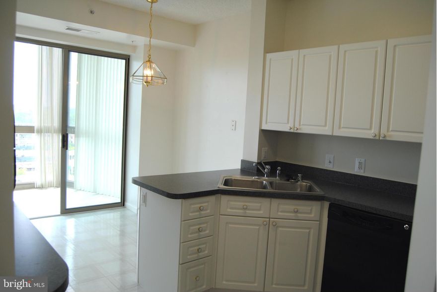 Beautiful, light and spacious - this 2 bedroom condo has a large eat in kitchen with direct patio access.  Wonderful views of nature welcome you from the windowed patio.   Rent includes access to community amenities.  Ready for immediate move in.  Extra storage included.  If you've been looking for the perfect home - this is the one!