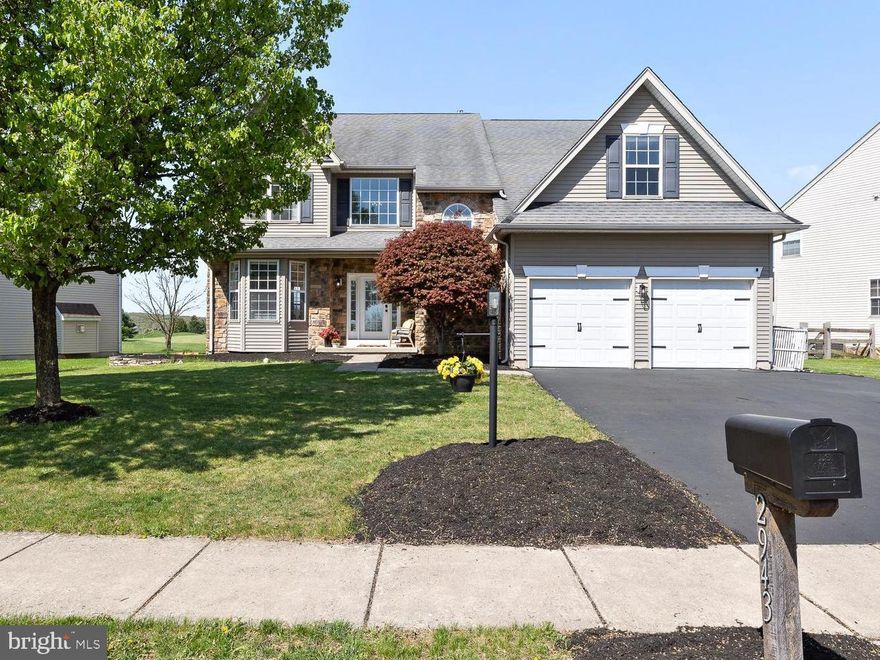 Welcome to 2943 Santa Maria Dr. in Gilbertsville, located in the highly sought-after Bella Vista golf course community. This beautifully updated four-bedroom, 2.5-bath home offers over 2,500 square feet of living space and sits along Hole 16—right near the tee boxes—so you can enjoy the views without worrying about stray golf balls.

The home has been completely remodeled from top to bottom. Brand-new luxury vinyl plank flooring runs throughout, complemented by fresh paint, updated lighting fixtures, and all new door and cabinet hardware. The bathrooms have been refreshed with new flooring, countertops, and faucets, while the kitchen features a stunning quartz island countertop. A brand-new heating and air conditioning system was just installed this month. Newer Hot Water Heaters as well! 

The layout includes a formal living and dining room, flowing into a kitchen that overlooks a sunken family room with a cozy gas fireplace accented by shiplap. Natural light fills the home thanks to an abundance of windows throughout.

The partially finished basement provides additional flexible space—perfect for a playroom, home gym, or entertaining area. Step outside to a covered deck with a charming porch swing, offering peaceful golf course views.

Even the garage and laundry room have been upgraded with added storage, cabinetry, fresh paint, and improved lighting.

As a Bella Vista homeowner, you’ll also enjoy discounted golf rates. This home is truly move-in ready and can be sold fully furnished for an additional cost.

Don’t miss your opportunity—schedule your showing today!