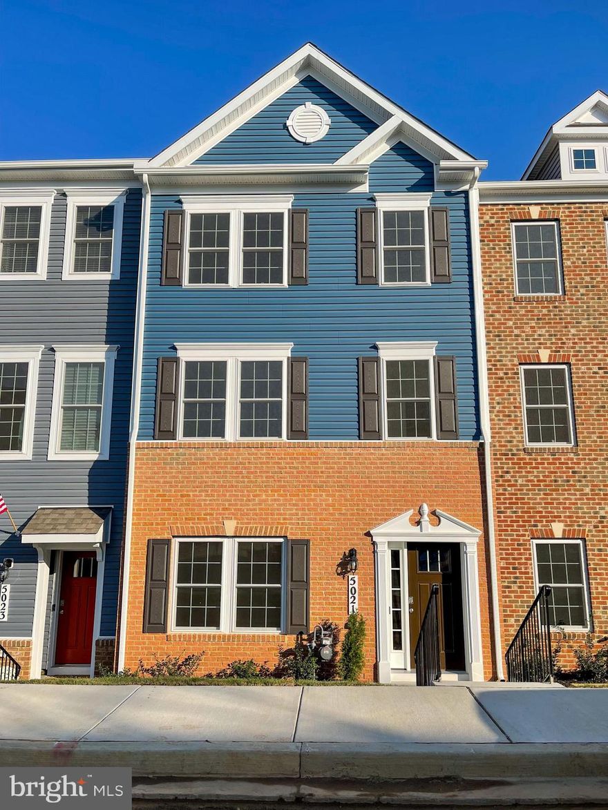 Brand new construction townhome never lived in available for immediate move in! This gorgeous three level brick front townhome is located in sought after Westview South, just minutes from major commuter routes, downtown Frederick, and the Westview Promenade! Inside find an open floor plan with a beautiful white kitchen including backsplash, quartz countertops and stainless appliances. Total three bedrooms and two and a half bathrooms with two-car garage. Enjoy your coffee on the included deck in the rear, and take advantage of the communities many amenities including clubhouse with fitness center, swimming pool and tot lots. Some photos are from builder websites.