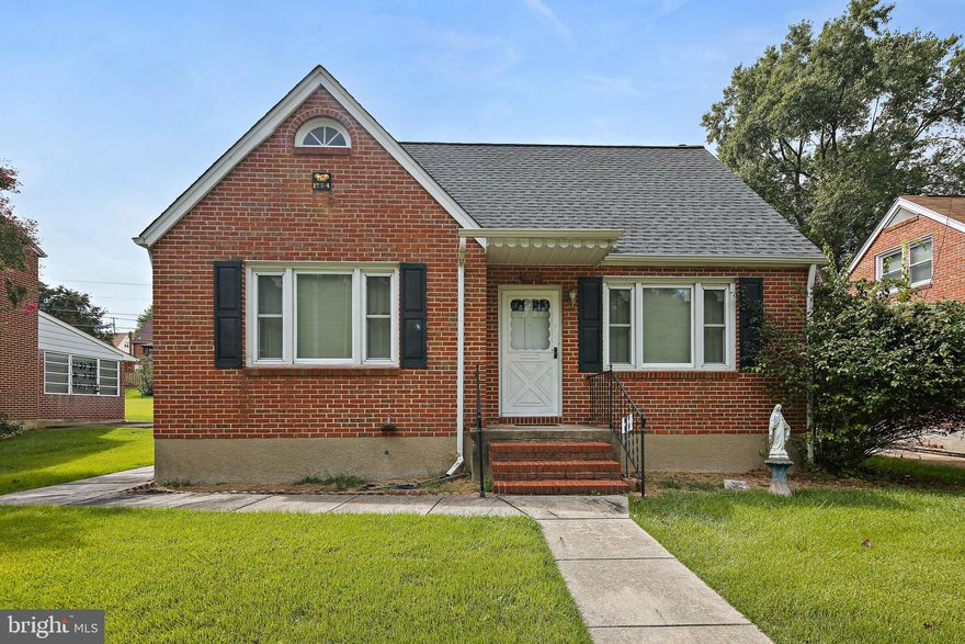 Grand opportunity to remodel and produce a beautiful three bedroom brick home on a quiet and serene street facing parklands. Built in an era of proud craftmanship showing pride of multigenerational ownership. Make this your dream project.  Newer roof and recent furnace.  Upper level is comprised of the entire floor which could be made into the three bedrooms.  Property sold as-is.