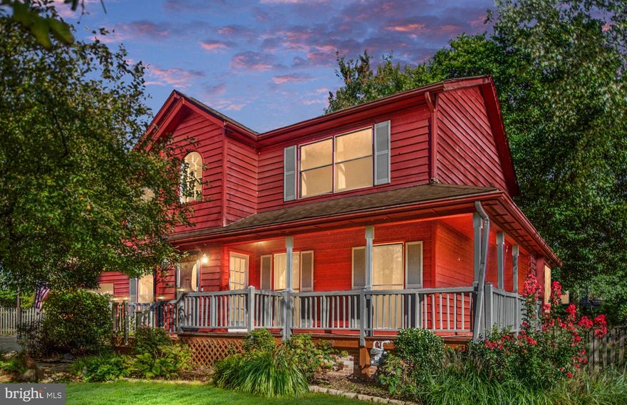 Instant equity!  Priced below market value! Get ready for stylish upgrades that are sleek and modern with a rustic touch!  This lovely cedar home is conveniently located near all of the busy shopping and restaurants spots, but is set back off of the road behind the mature trees and flowers of the front yard.  No HOA! The charming wrap-around porch and rock gardens welcome you to step up and begin your tour.  The beautifully styled wide plank wood flooring has been added throughout the main level beginning in the foyer. You’ll love the sunny upgraded kitchen with shiny new appliances and handy pantry closet. Step over to see the adjoining dining area with new modern lighting.  Both areas offer open views of the thoughtfully landscaped backyard. A convenient home office with glass doors and a half bath are just down the hall on your way to the large family room. What a great space this is with so much to love – check out the modern paint, floor-to-ceiling windows and the hearty wood-burning fireplace with mantle. Pop out the back door and you will see that a corner of the yard is separately fenced and could be the perfect spot for raised garden beds or even a chicken coop.  The large deck and built-in pergola overhead provide a cozy space for lounging. It may be your new favorite spot to hang out in the evening.  As the tour continues inside and you head upstairs, you will find 3 surprisingly large bedrooms; all with wood flooring! The primary suite has 2 walk-in closets and an additional sitting area perfect for a reading nook or a morning yoga spot. The primary bath has a jetted tub, separate shower, private water closet with modern tile flooring and new lighting. The full bath in the hall is perfect for friends and family.
Beautifully styled and virtually staged to show design options, this home is move-in ready! Less than a mile from the commuter lot and weekend Farmer’s Market! Central Park shopping center is just down the road. Super convenient to MCB Quantico and historic downtown Fredericksburg with its quaint shops and restaurants. Bustling area with tons to do just a quick minute down Gordon Road.  Priced well below other properties and move-in ready!