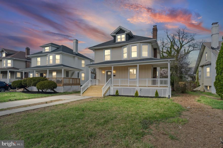 Price Adjustment + Offer Deadline! Now listed at $375,000—bring your highest and best offers by Wednesday at 5 PM. Fully renovated from top to bottom, this stunning 3-level Colonial in the desirable Callaway-Garrison area is completely move-in ready. Featuring 3 bedrooms, 2.5 baths, and a versatile third-level loft, this home showcases newly installed hardwood floors, all-new windows (2026), and major system upgrades including updated electrical,  furnace, and hot water heater. Enjoy outdoor living with a newly renovated front porch, spacious rear deck, and a detached one-car garage, all situated on a generous 0.20-acre lot. The kitchen will feature brand-new GE Profile stainless steel appliances to be installed prior to settlement, plus washer and dryer included for added value. The basement houses the home’s mechanical systems and laundry area and provides excellent storage space. Conveniently located near major commuter routes and just minutes from Forest Park Golf Course.