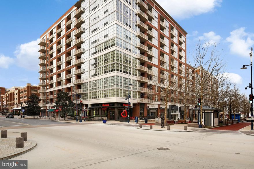 Beautiful, light filled 1 BR, 1 BA and den condo in National Harbor.  Savor stunning river views from your bedroom, living room and den. Delight in sunsets and fireworks shows, particularly spectacular viewed from your 10th floor balcony.  Crown molding, wainscoting, and hardwood floors add exceptional charm and beauty to the immaculately maintained space.   Additional features include granite countertops, stainless steel appliances, and a new HVAC system.  Spacious, like new, carpeted bedroom with dual entry bathroom and walk-in closet. Use the den as an office, second bedroom or your own creative space. Enjoy a large, assigned underground parking space and reserved storage unit with secure access. 1.5 blocks away from National Harbor waterfront piers with a host of free activities including yoga, movies, concerts and much more.  1.5 blocks away from multi-use trail that connects to Mt. Vernon trail.   Easy access to MGM casino, Tanger Outlets and King Street metro.   Move-in ready.  Come see for yourself!