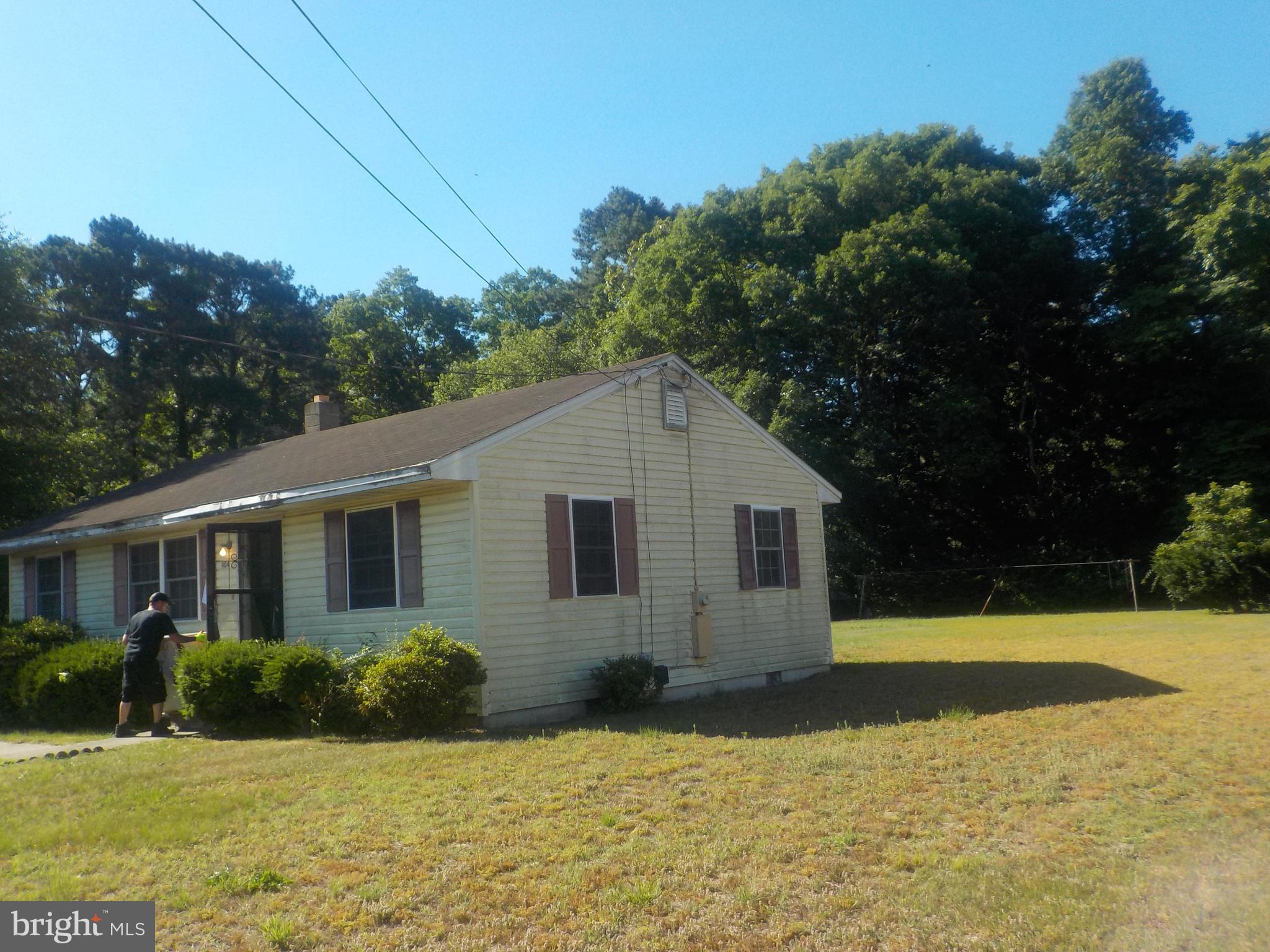 Needs work. Sold as is. nice level lot