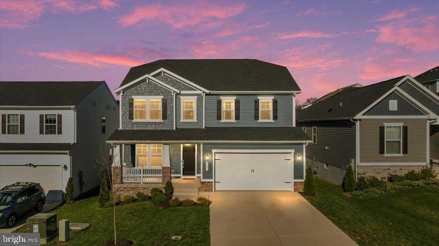 Welcome to 113 Edgar Lane in the heart of Winchester, VA—where modern design meets everyday comfort in this beautifully crafted 2023 home. Offering 4 spacious bedrooms and 2.5 baths, this nearly new residence is thoughtfully upgraded throughout and ready to impress.
Step inside to discover a bright, open floor plan filled with natural light, creating an inviting and airy atmosphere from the moment you enter. The main living areas showcase elegant hardwood floors, seamlessly connecting the spaces for both relaxed living and effortless entertaining.
At the center of the home is a stunning gourmet kitchen, designed to delight any chef. Featuring a massive island, sleek stainless steel appliances, and ample cabinetry, it’s the perfect gathering place for family and friends alike.
Upstairs, plush carpeting adds warmth and comfort to the generously sized bedrooms, offering peaceful retreats at the end of the day. The primary suite provides a private escape, highlighted by a luxurious en-suite bath with a spacious walk-in shower.
Step outside to enjoy a fully fenced backyard, complete with a brand-new deck—ideal for outdoor dining, entertaining, or simply soaking in the tranquility. Beyond the yard, a large open common area enhances the sense of space and privacy, creating a serene backdrop rarely found.
This home truly blends style, function, and location—offering modern living at its finest. Don’t miss the opportunity to make it yours.