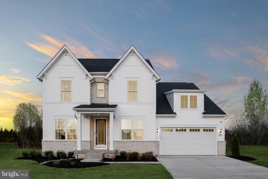 *OFFERING UP TO $17,500 IN CLOSING ASSISTANCE WITH USE OF APPROVED LENDER AND TITLE.* 
FREE FINISHED BASEMENT AREA 1!! BRAND NEW SINGLE FAMILY HOMES STARTING IN THE UPPER $600'S BACKING TO OPEN GREEN SPACE IN FREDERICK, MD!! Welcome to the Colton II, a dynamic single family home designed just for you! Upon entering through the attached 2-car garage, you will step into a mudroom with an optional drop zone for your convenience. From there, you will venture into a gorgeous open-concept kitchen, featuring an inviting island and dining area with access to the home's optional patio or deck. The Colton's spacious great room provides ample space for guests and family to gather. For added warmth and coziness, consider the morning room and fireplace options! In need of an extra bedroom? The main level also offers an optional bedroom and full bathroom, the ideal place for overnight guests to retreat and enjoy some privacy. As you venture upstairs to the second level, you will discover a luxurious primary suite complete with two walk-in closets, an elegant dual vanity, and a spa-inspired seated shower. There are three additional bedrooms on the second level, as well as a full bathroom and laundry area. For those in need of a little extra space, consider our finished lower level option. With incredible flexibility throughout, the Colton allows you to personalize your living space to best suit your unique needs. Call for your personal tour today!!*Photos may not be of actual home. Photos may be of similar home/floorplan if home is under construction or if this is a base price listing.