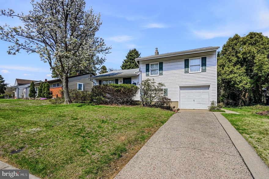 Welcome home to Ashbourne Hills! This lovingly cared for 3 bedroom/1bathroom home is available for immediate purchase. Attached garage, off street parking, hardwood floors and recently upgraded major systems provide comfort in an inventory starved marketplace.