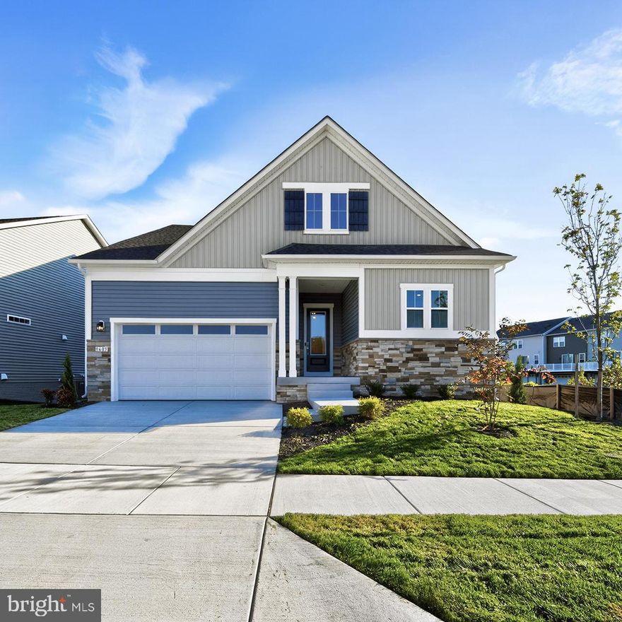 **SPECIAL OFFER! Receive Up to 35K IN FLEX CASH WITH USE OF APPROVED LENDER AND TITLE!
MOVE-IN READY! Victoria Park at Parkside is the only premier 55+ lifestyle neighborhood with resort amenities in Upper Marlboro. The Adventurer showcases the largest floorplan option offered from Victoria Park! If you are a bold thinker who enjoys living life to the fullest, the Adventurer was made just for you! Spacious by design, this floor plan offers 2 levels with over 4000 SQ FT! The main level features an open concept kitchen and gathering room complete with seamless access to the outdoor living space. Kitchen includes the gourmet kitchen with cooktop, double wall oven, and stainless steel appliances. Living room features 42 in., modern linear Gas fireplace; the perfect place to enjoy warmth with guests! Enjoy dinner and camaraderie al fresco before retreating indoors to the luxurious primary suite. This home is one of few with a lower level in the whole community! Lower level features a spacious recreational places that you can enjoy.  Whether your journeys take you near or far, you'll enjoy coming home to "The Adventurer." *Photos may differ from actual home and are for illustrative purposes only*