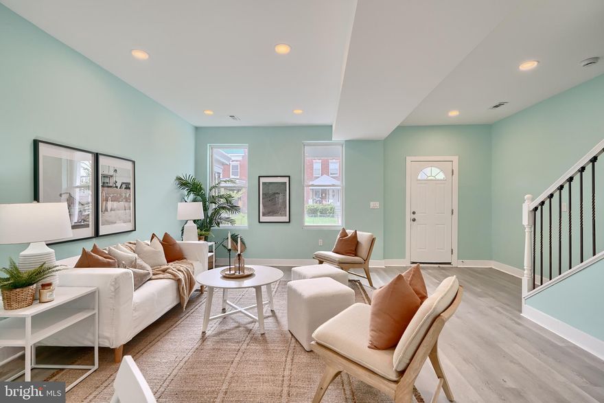 THE LIST PRICE REPRESENTS THE OPENING OFFER AMOUNT NET TO SELLER.  AGENTS - PLEASE VIEW AGENT REMARKS IN BRIGHT MLS.

Welcome to 417 Mt Holly Street, a beautifully remodeled rowhome in the heart of Edmondson Village. This stunning property features 4 spacious bedrooms and 3.5 modern bathrooms, offering ample space for both relaxation and entertainment. Step inside to find an open-concept kitchen and living area, seamlessly blending style and comfort with new appliances, updated flooring, and sleek finishes throughout.

Designed to evoke an oasis vibe, this home provides a peaceful retreat from the hustle and bustle of everyday life. Whether you're enjoying a morning coffee on the back porch or entertaining in the fenced-in front and back yards, you'll find this property is perfect for both indoor and outdoor living. The attention to detail and thoughtful renovations make 417 Mt Holly Street a true gem.

Located in a vibrant community, this home is ready for you to move in and start making memories. Don't miss the chance to experience the perfect blend of modern living and tranquility. Schedule your private showing today!

Offers will be accepted through Wednesday, September 25, 2024, at 1:00 pm.

AT SELLER'S DISCRETION, AN OFFER MAY BE ACCEPTED AT ANY TIME.