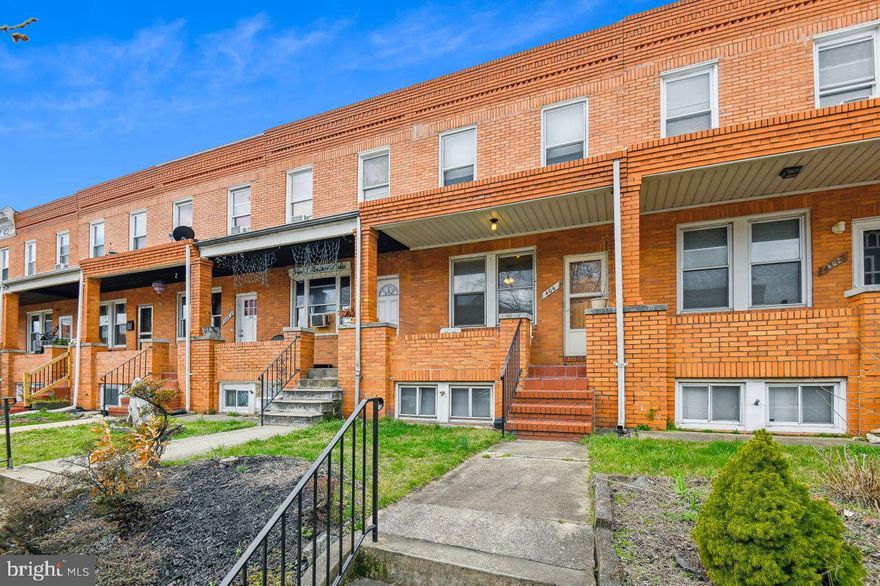 Welcome Home! Lovely 2 Floor Apartment In The Bayview Neighborhood Is Ready For YOU To Move In ASAP! One Bedroom, One Full Bath, Full Eat-in Kitchen & Full Size Clothes Washer/Dryer Included. No Pets Accepted. Located  Close To Shopping, Eastern Ave, 95, & Just Minutes From Downtown Baltimore. Please contact the Listing Agent for Information on Application Process Prior to Applying.