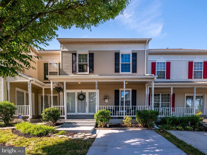 Looking for a new home that is truly special? One that has tons of open space with updating throughout? Love living somewhere with lots of common area and delightful vistas? To include views of one of the ponds and privacy via treed rear common area? Be nice to be able to park immediately out front in your own driveway with tons of additional parking nearby? Are a covered front porch, patio and rear deck  desirable for those relaxing moments in a busy lifestyle?  Want the WOW factor when driving up, crossing the front porch and entering the foyer? This is it!!!! Fantastic opportunity for the very popular  Pulte built townhouse with a full three level bump out that includes lower level walk out to the patio and fenced rear yard. When crossing the threshold into the Brazilian cherry floored foyer, the charm and wonderful ambience of this home draws the eye to the exceptional vista of the entire main level with peeks into the living room and powder room beyond. The gorgeous family/great room gas logged fireplace forms a focal point for this view. This sizeable room flows seamlessly into the dining/breakfast area and kitchen creating the gathering place for this house. Sliding glass doors connect to the very private deck with ideal southern exposure. Open kitchen (marble flooring, tons of cabinetry, stainless appliances, granite countertops, gas cooking, lots of counter space) is ideal for the gourmet chef or the occasional cook to whip up a meal while being part of the activities. Upper-level primary suite is truly a retreat: large bedroom, sitting area, office niche, two closets (one walk in), spa bath with oversized soaking tub, separate shower, dual sinks. Hall bath with tub. All three bedrooms just re-carpeted. Finished, walk-out lower level includes large recreation room (with space for media and game areas) that opens to the brick patio (covered by the deck above); generous sized den (could be guest or nanny suite with the adjacent third full bath); separate laundry room; lower level of bump out currently unfinished and utilized as craft/workshop could easily become an at-home office. AND this fabulous townhouse sited in the midst of the Water’s Edge of Fair Lakes community  just minutes  to multiple centers (including a trail to Fair Lakes) with shops, restaurants, and numerous amenities. Commute eased with quick access to 66 (including HOV ramp), 286, 50,29, 28, park and ride. Dulles only 11 miles away.