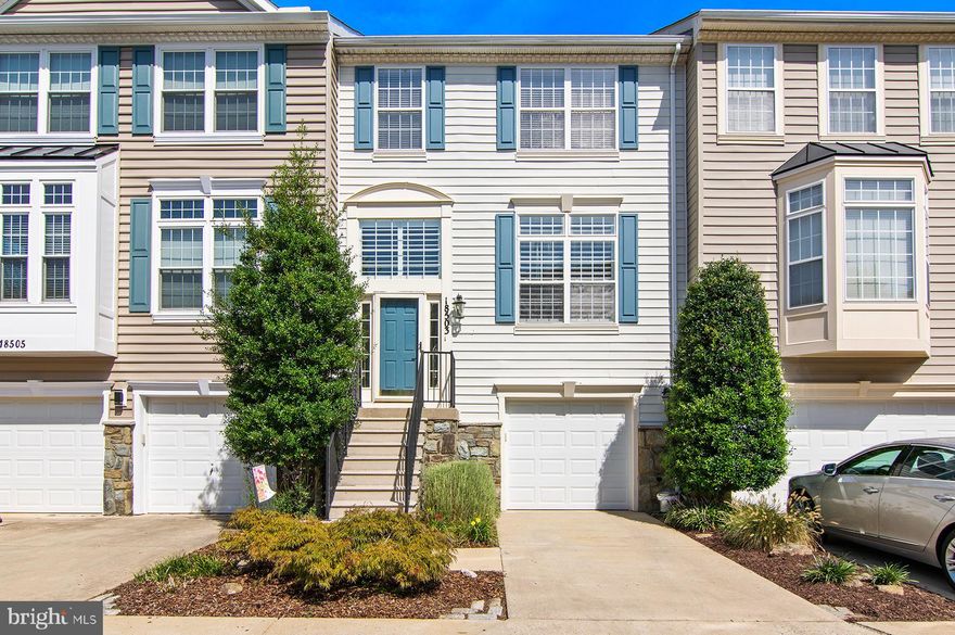 Absolutely gorgeous home in a fantastic neighborhood… This beautiful property boasts 3 levels of finished living with 3 bedrooms 2 full and 2 half baths and an array of updates including new GE appliances, custom plantation shutters and blinds in multiple rooms, new laminate flooring in the basement and recently replaced carpet on the upper  level. The roof was replaced a few years ago as was the HVAC and water heater. The owners suite is airy and has a sensational en-suite bathroom with plentiful closet space. The property also features triple crown molding and perfect hardwoods on the main level with a beautiful walkout deck from the kitchen.  The spacious and open floor plan with lots of gleaming light all combine to make this the absolute best of the best town house…. Schedule your appointment today, you will not be disappointed…