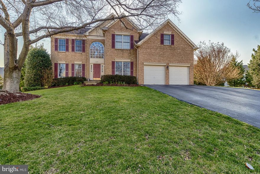 Amazing colonial brick home on Cull De Sac minutes from future metro. 4 BD 3,5 Bath with  finished walk out basement. Two car garage .Expensive hard wood floor on entire main level. Impressive  gourmet kitchen with SS appliances and granite counter top and island. Two story foyer with expensive venetian chandelier. Recessed lighting .Lawn irrigation system . Private fenced back yard with deck