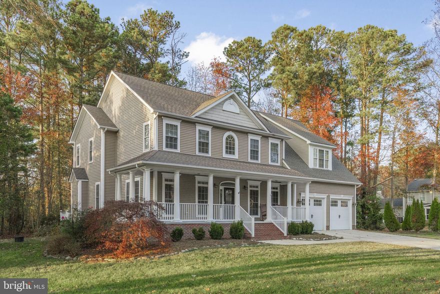 Beautiful Breton Bay Contemporary home on a pretty .42 acre lot.  Located on a serene cul-de-sac and backing to trees near the 6th tee of the Breton Bay Country Club. This lovely home has a deep covered front porch, an expansive back deck and a screened back porch. Hardwood flooring through the main level. A large private office with French doors. A formal Dining Room. A modern contemporary kitchen with granite, stainless appliances, bar seating as well as a separate dining area in the kitchen. A living room w/ gas fireplace. A main level bedroom and a full bath are also on the main level.  Upstairs you'll find the primary suite with an expansive walk-in closet and private bathroom. Private bath has a large jetted tub, separate shower and dual vanity. 2 additional large bedrooms upstairs a hall bath and upstairs laundry room. A very large finished bonus room upstairs over the garage. The Bonus Room Pool Table and furniture stay with the home.  Good credit is required (700 or higher for all adults). Pets are considered case-by-case. Join the Breton Bay Community Association for use/access to Breton Bay Pier, beach and park amenities. Join the Breton Bay Country Club for Golf, Tennis and Private Pool access.  Gorgeous location and close to desirable Leonardtown Square and shopping. 30 minutes to NAS Patuxent River. Appointment only listing.